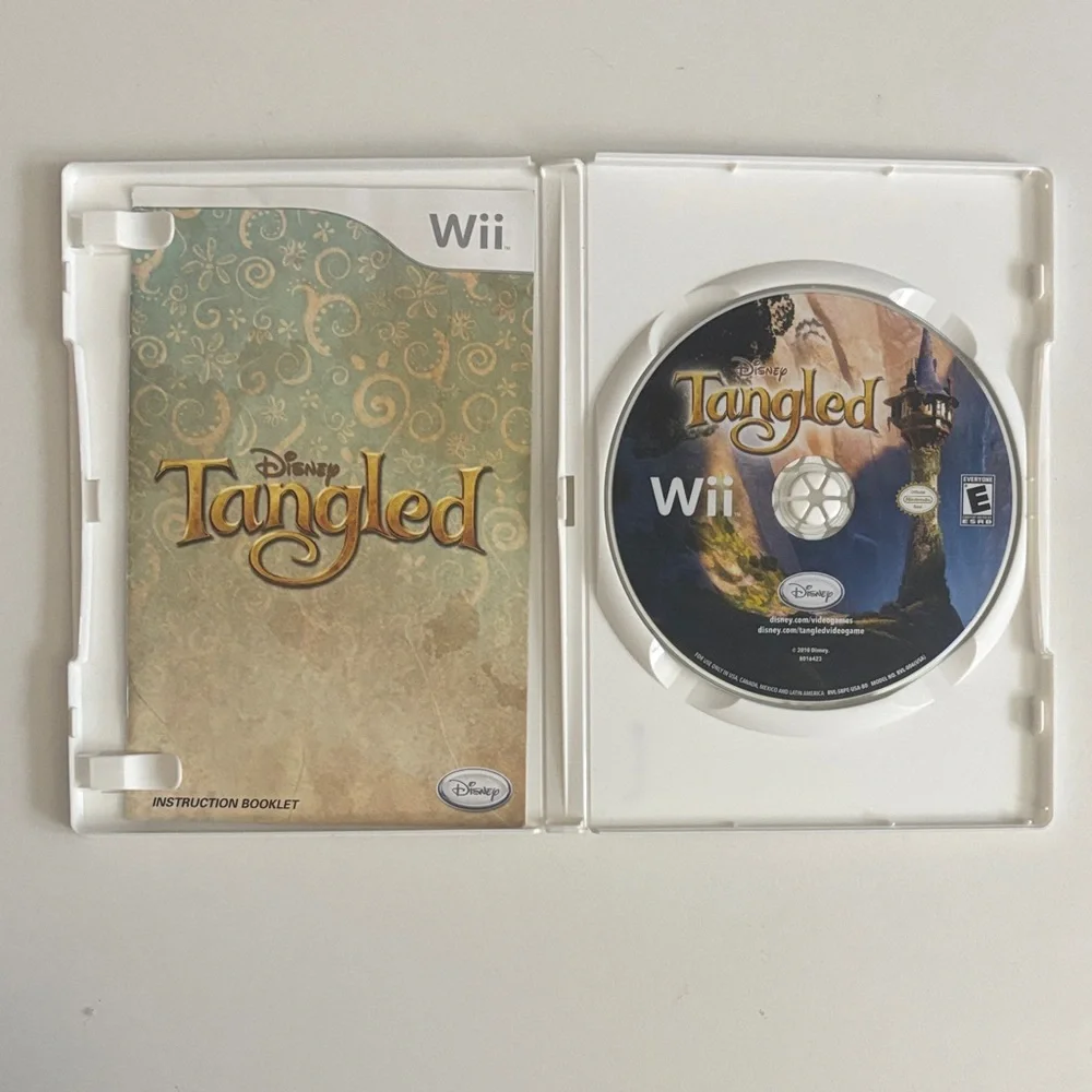 Nintendo Disney Tangled Wii Game - Purple and Brown